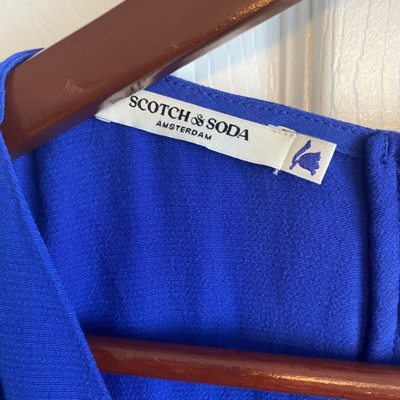 NWT Scotch & Soda Royal Blue Jumpsuit - Picture 6 of 9